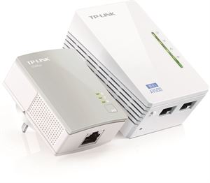 TP-Link AV600 300MBPS WiFi/Power-line Extender Starter Kit