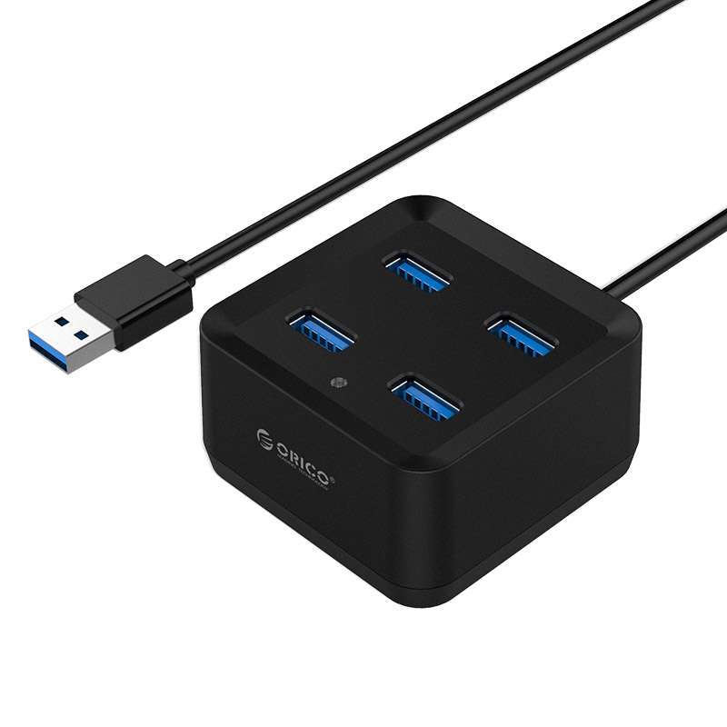 ORICO 4 Port USB3.0 Ultra-Mini HUB (DH4U-U3-V1-10-BK