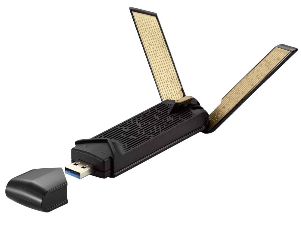 Asus USBAX56 DualBand AX1800 USB WiFi Adapter ASUS Network Adapters