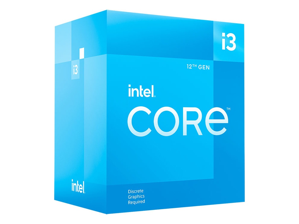 CPU CPU Intel Core i3-12100F LGA1700 12 Gen Купить Процессор INTEL Core i3-12100F (4C/8T, 3.3GHz, 12MB
