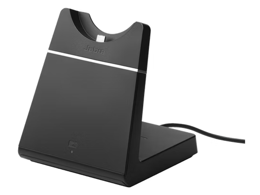 Jabra Evolve 65 SE UC Stereo Bluetooth Headset with Charging Stand & 380A Dongle Wireless