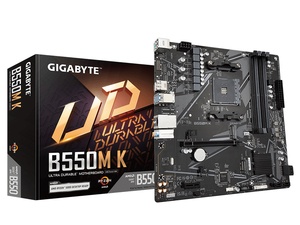 Gigabyte B550M K AM4 mATX Motherboard Gigabyte AMD Motherboard