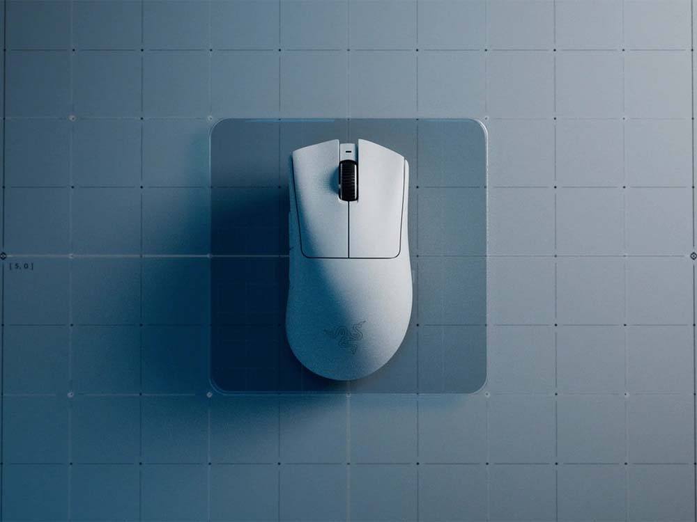 Razer DeathAdder V3 Pro White Wireless Ergonomic Esports Mouse
