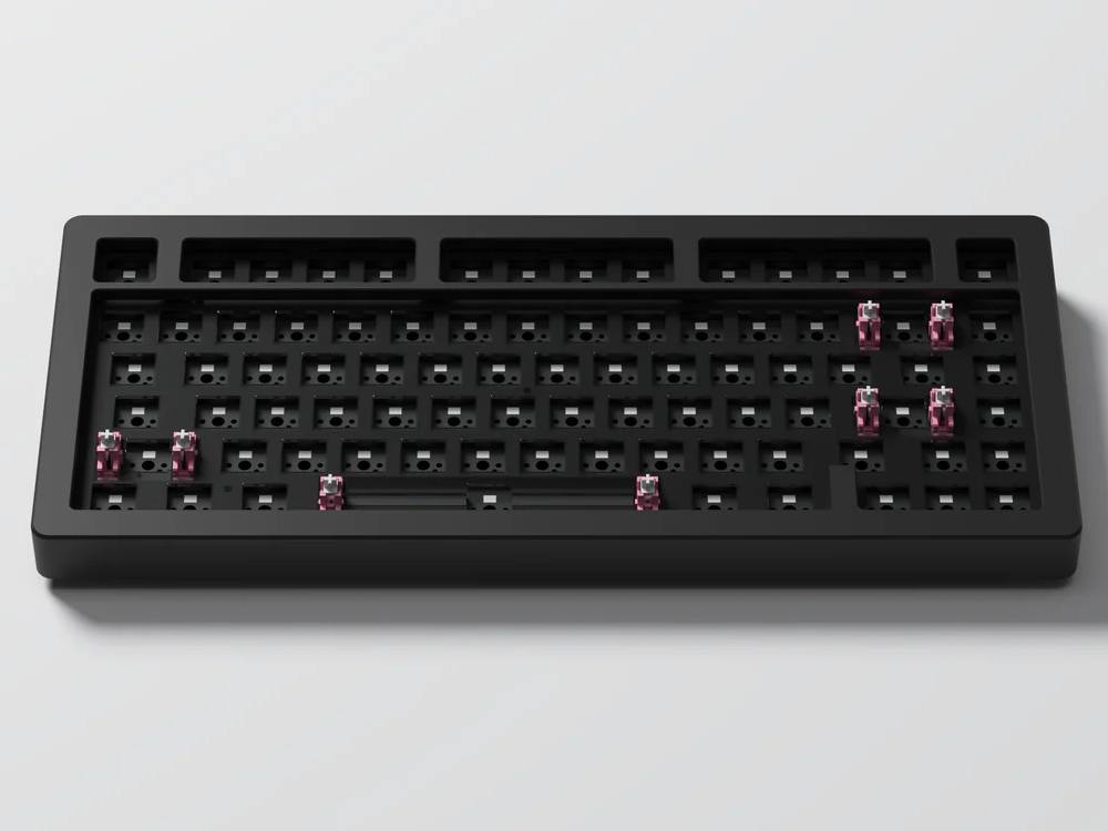 Akko ACR Pro 75 Arcylic Gasket Mount Barebone Keyboard Black Akko