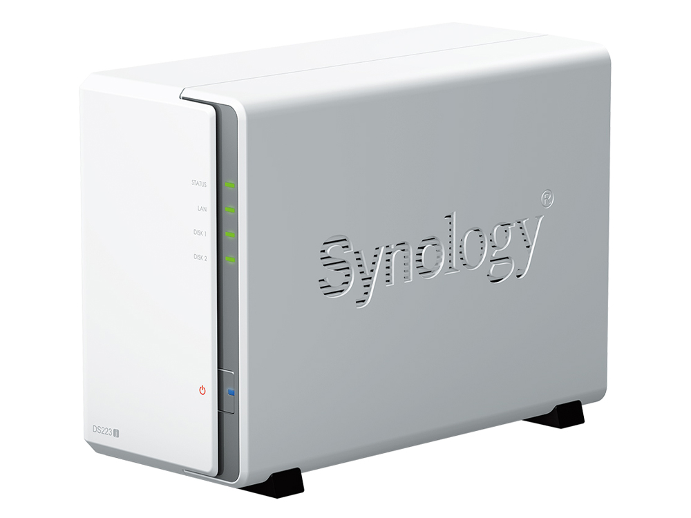 Synology DiskStation DS223j 4-Core 1GB DDR4 2-Bay NAS - Synology