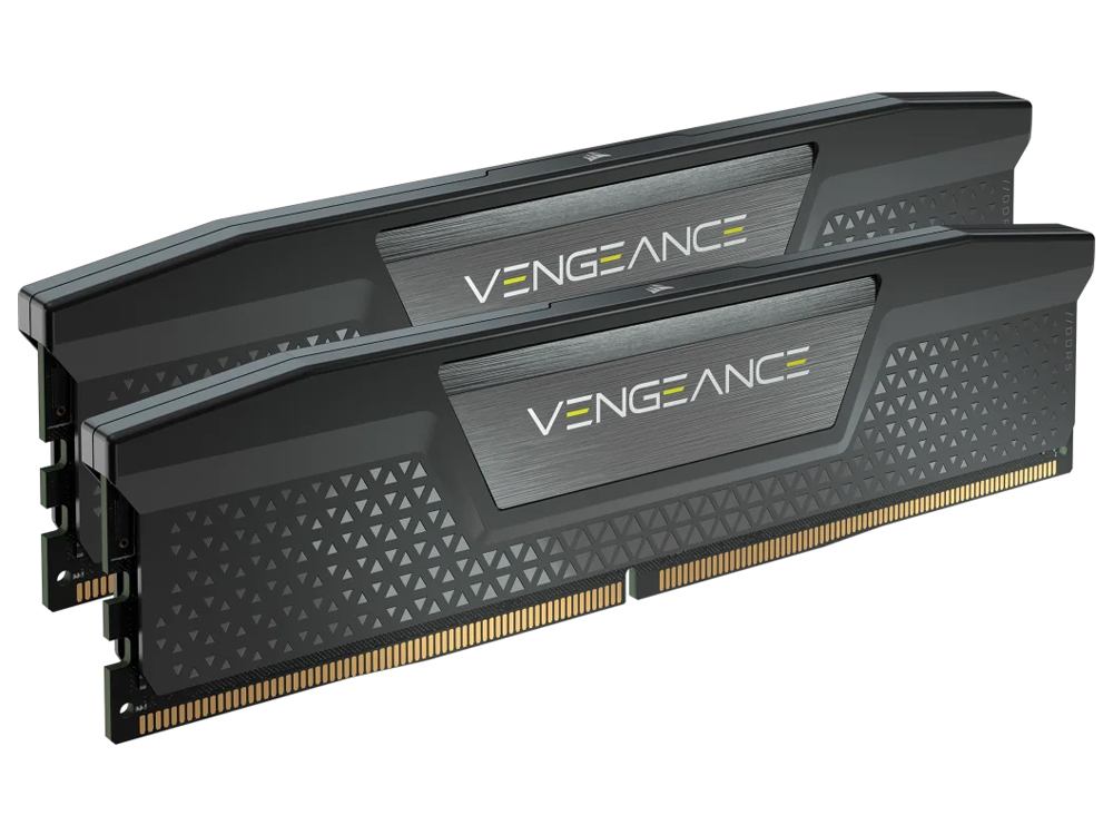 Corsair Vengeance DDR5 32GB 6400MHz CL36 RAM - Black | Desktop RAM