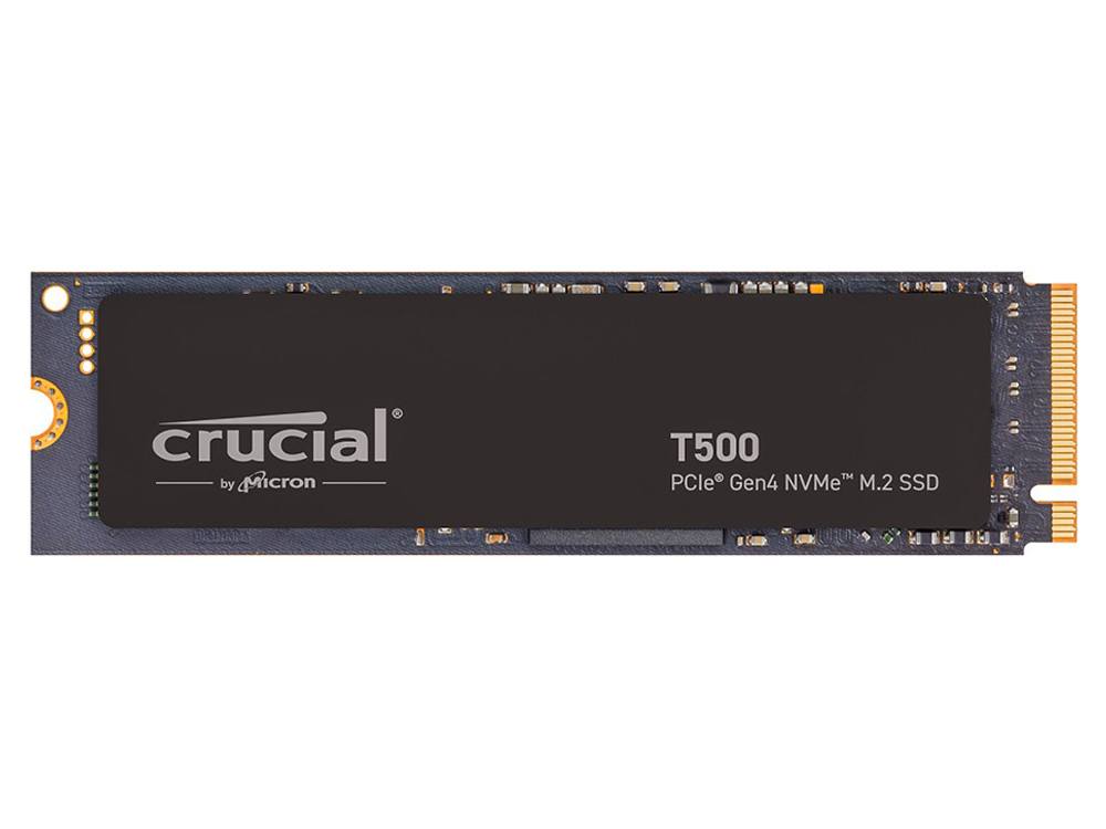 Crucial T500 500GB PCIe Gen4 NVMe SSD | Solid State Drives | Fast