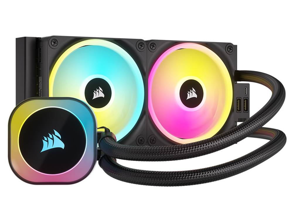 Liquid Cpu Cooler H100i Xt Pro Rgb Platinum Corsair Icue H100i Rgb