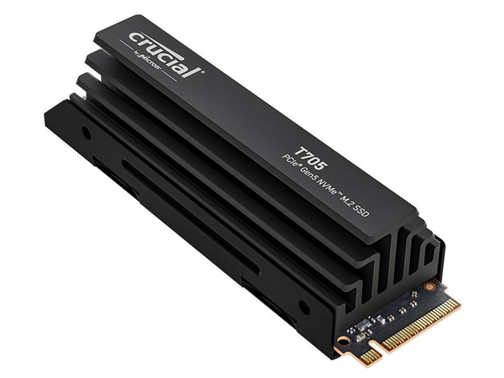 Crucial T705 4TB PCIe Gen5 NVMe M.2 SSD | High-Speed Storage