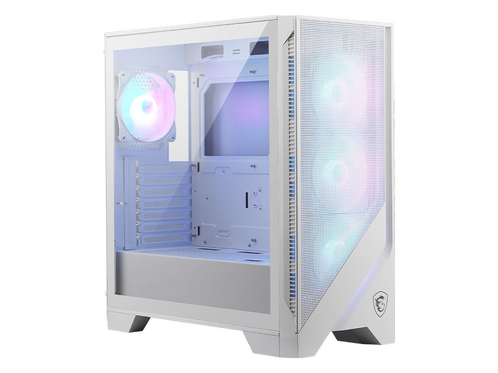 MSI MAG FORGE 320R AIRFLOW Mid-Tower ATX Case - White | Fast