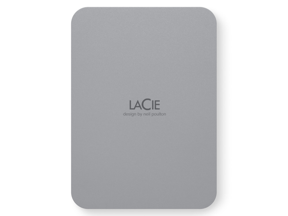 LaCie Mobile Drive Secure 4TB External Portable Hard Drive - Space