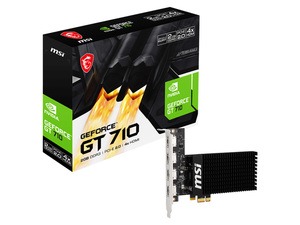 MSI GT 710 2GD3H 4HDMI 2GB Graphics Card [GT 710 2GD3H 4HDMI]