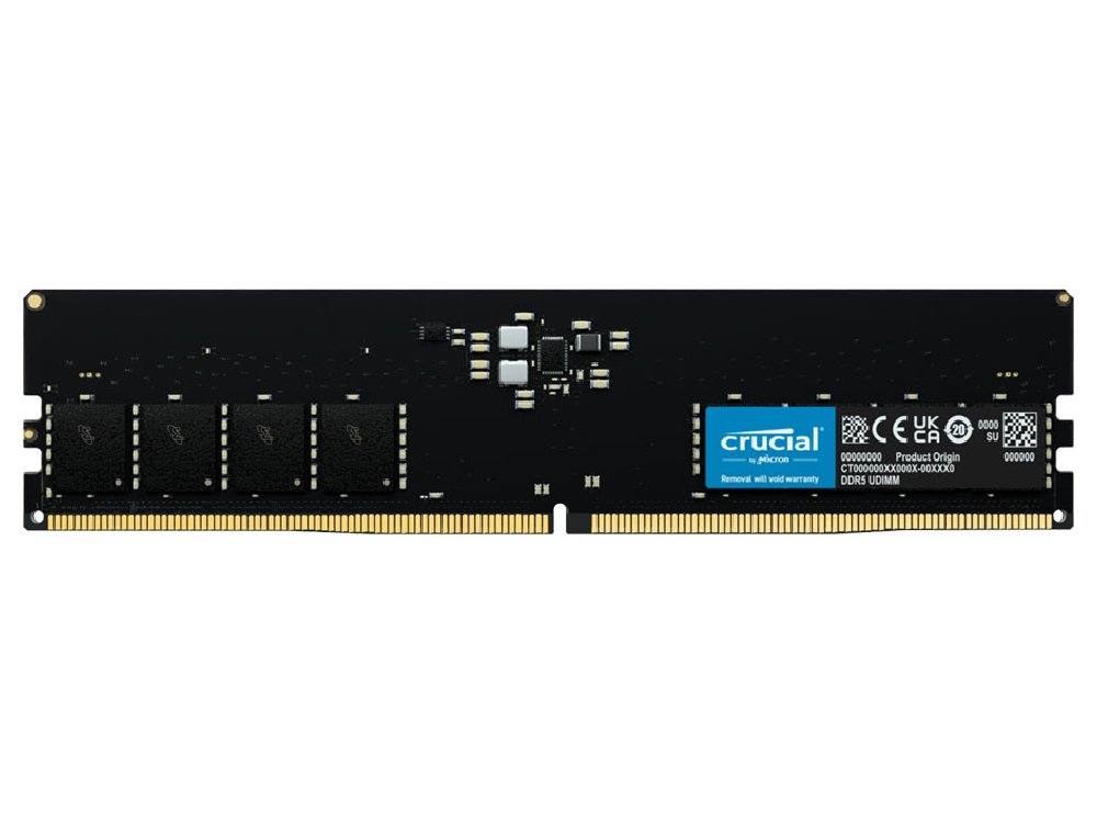 Crucial CT16G56C46U5 16GB DDR5 5600MHz CL46 UDIMM Desktop RAM
