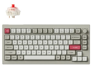 Keychron V1 Max QMK/VIA Wireless Gateron Jupiter Red Switch