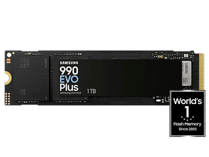 Samsung 990 EVO Plus 1TB PCIe Gen4 NVMe SSD [MZ-V9S1T0BW]