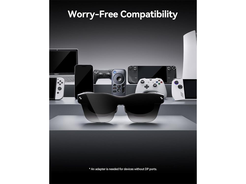 TCL RayNeo Air 2s AR/XR 1080P 120Hz Smart Glasses [TCL Rayneo Air 2s]