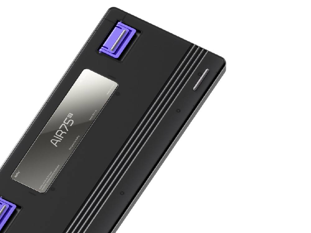 NuPhy Air75 HE Low-Profile 8K Magnetic Jade Pro POM Switch Wired