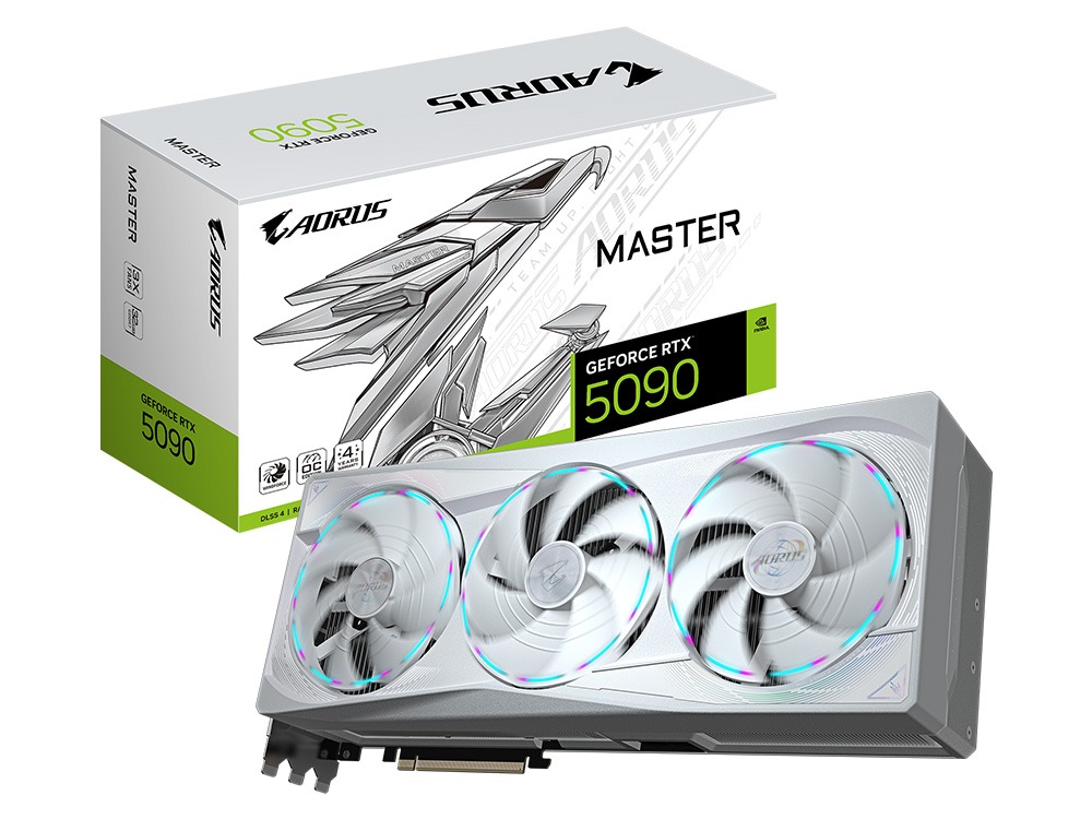 Gigabyte AORUS GeForce RTX 5090 Master Ice 32G Graphics Card