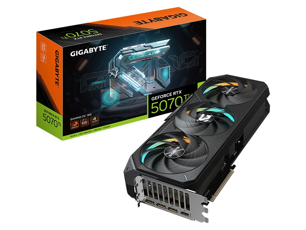 GIGABYTE GeForce RTX 5070 Ti Gaming OC 16G Graphics Card