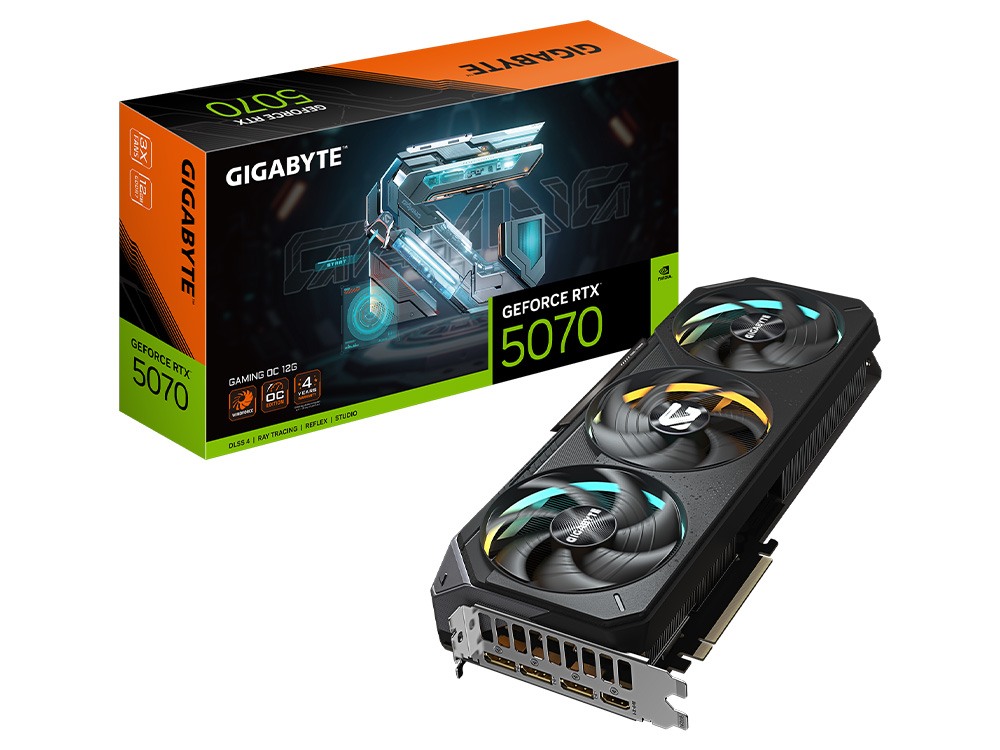 Gigabyte GeForce RTX 5070 Gaming OC 12G Graphics Card