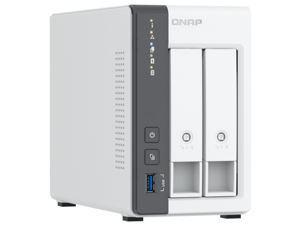【新品・未開封】QNAP TS-216G 4GB RAM 2-bay NAS QNAP TS-216G Quad-Core 4GB RAM 2-Bay NAS [TS-216G]