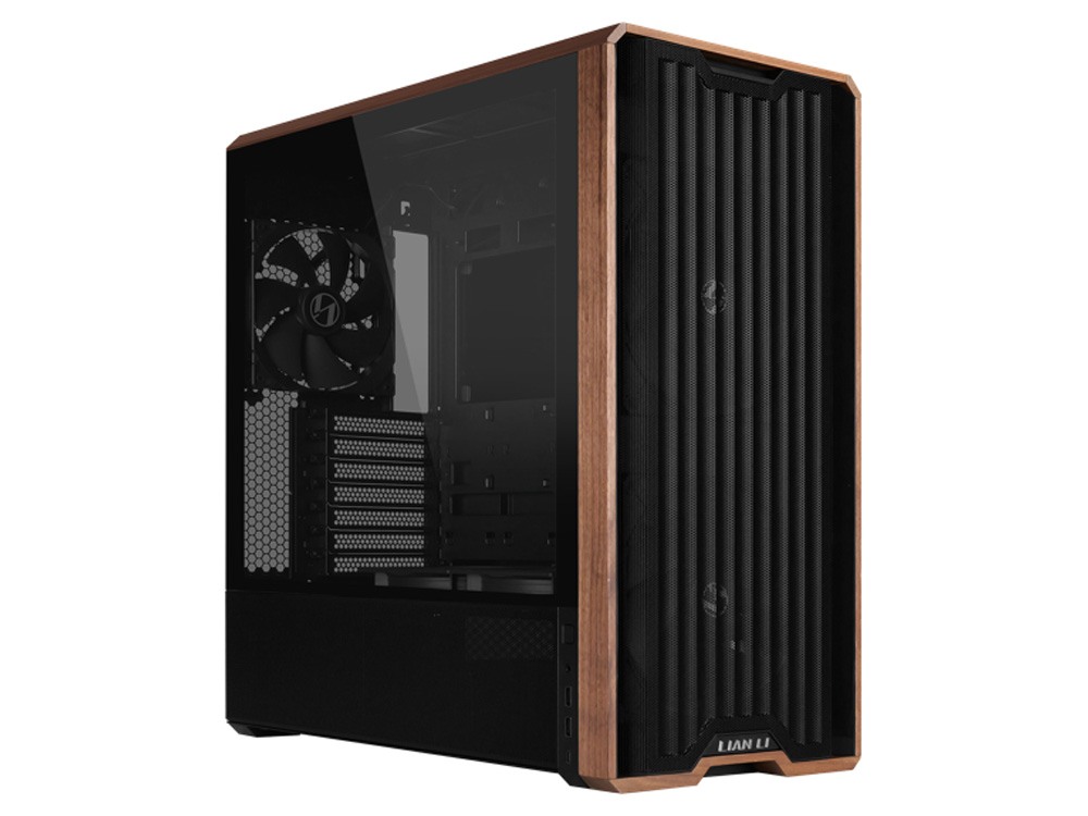 Lian Li Lancool 217 Wood Frame Mid-Tower Case - Black [PC-LAN217X]