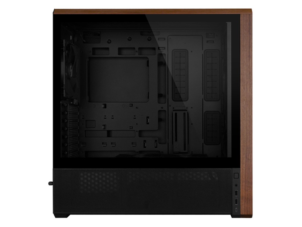 Lian Li Lancool 217 Wood Frame Mid-Tower Case - Black [PC-LAN217X]