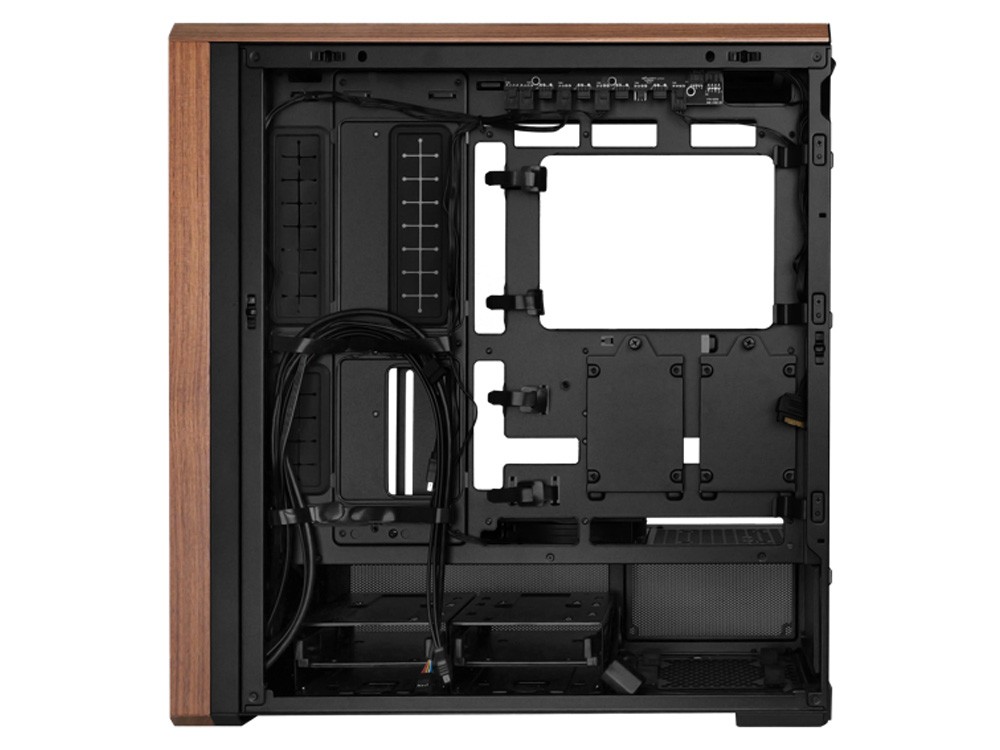 Lian Li Lancool 217 Wood Frame Mid-Tower Case - Black [PC-LAN217X]