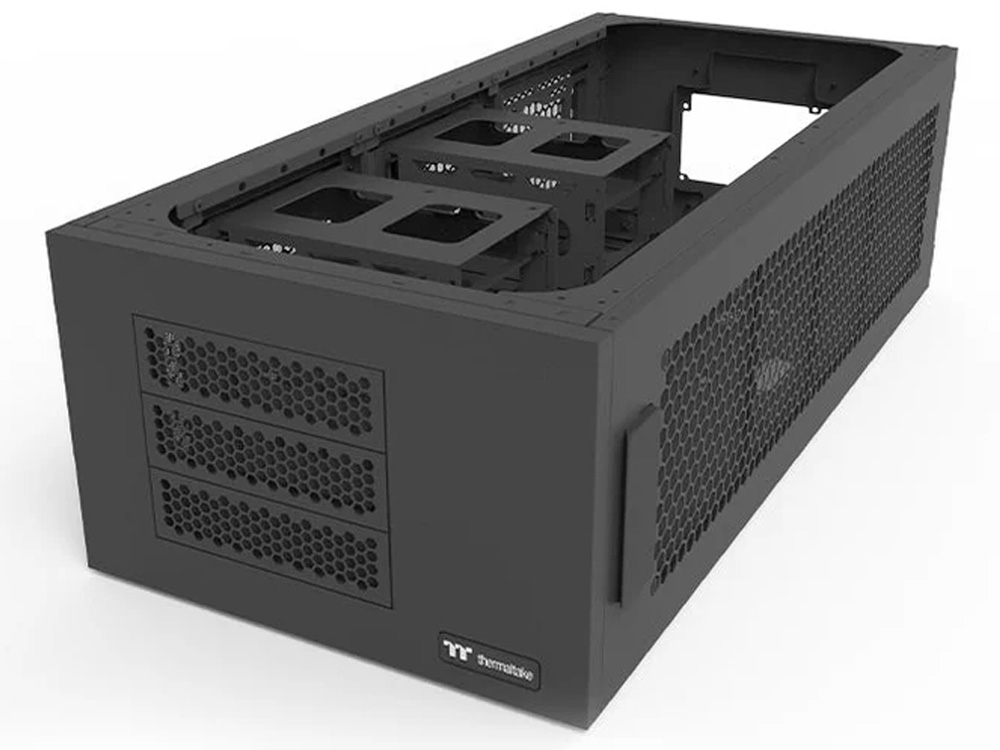 Thermaltake AX100 Pedestal Case - Black Edition (For AX700 / AX700 TG ...