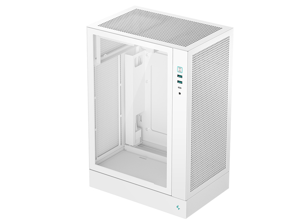 DeepCool CH170 PLUS Mini Tower Micro-ATX Case - White [R-CH170-WHNGM0-G]