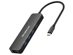 Simplecom CHT560 USB-C SuperSpeed 6-in-1 Multiport Docking Station [CHT560]