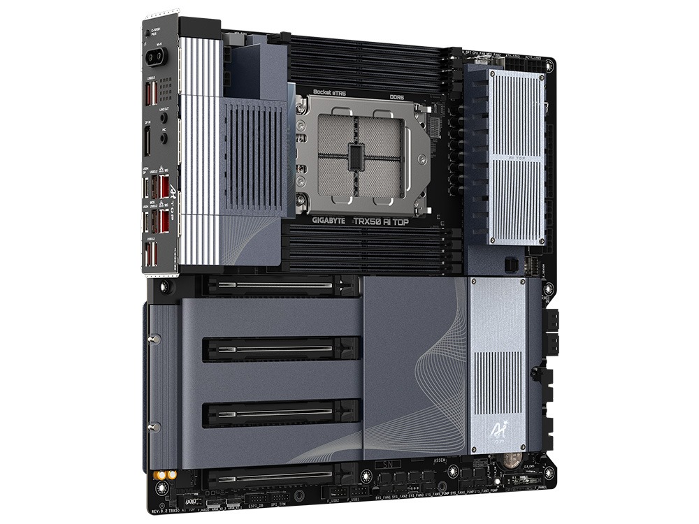 GIGABYTE TRX50 AI TOP Socket sTR5 Threadripper Motherboard [TRX50 AI ...
