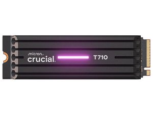 Crucial T710 2TB PCIe Gen5 NVMe M.2 2280 SSD with Heatsink