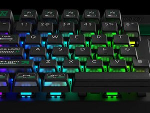 Keychron Lemokey L0 HE Ultra-Fast Lime Magnetic Switch One-Handed ...
