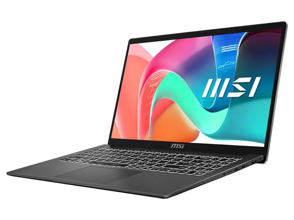 MSI Modern 15 F1MG 15.6" FHD Core 7 16GB RAM 1TB Business Laptop - Platinum Gray