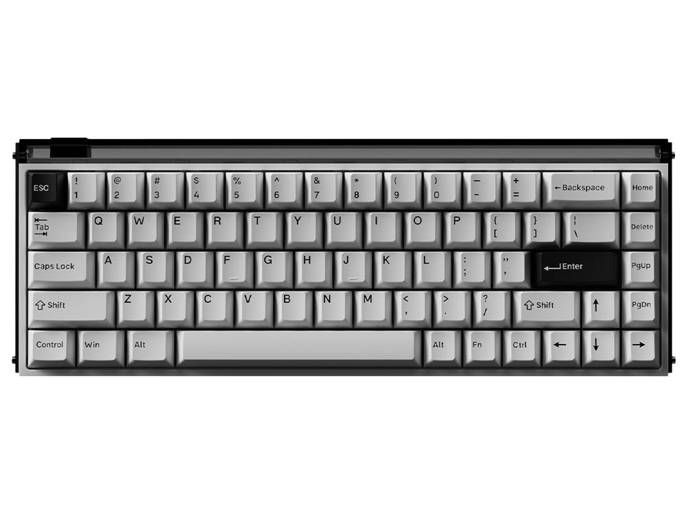 MelGeek MADE68 Ultra+ Wired Aluminum HE TTC Purple Heart KOM