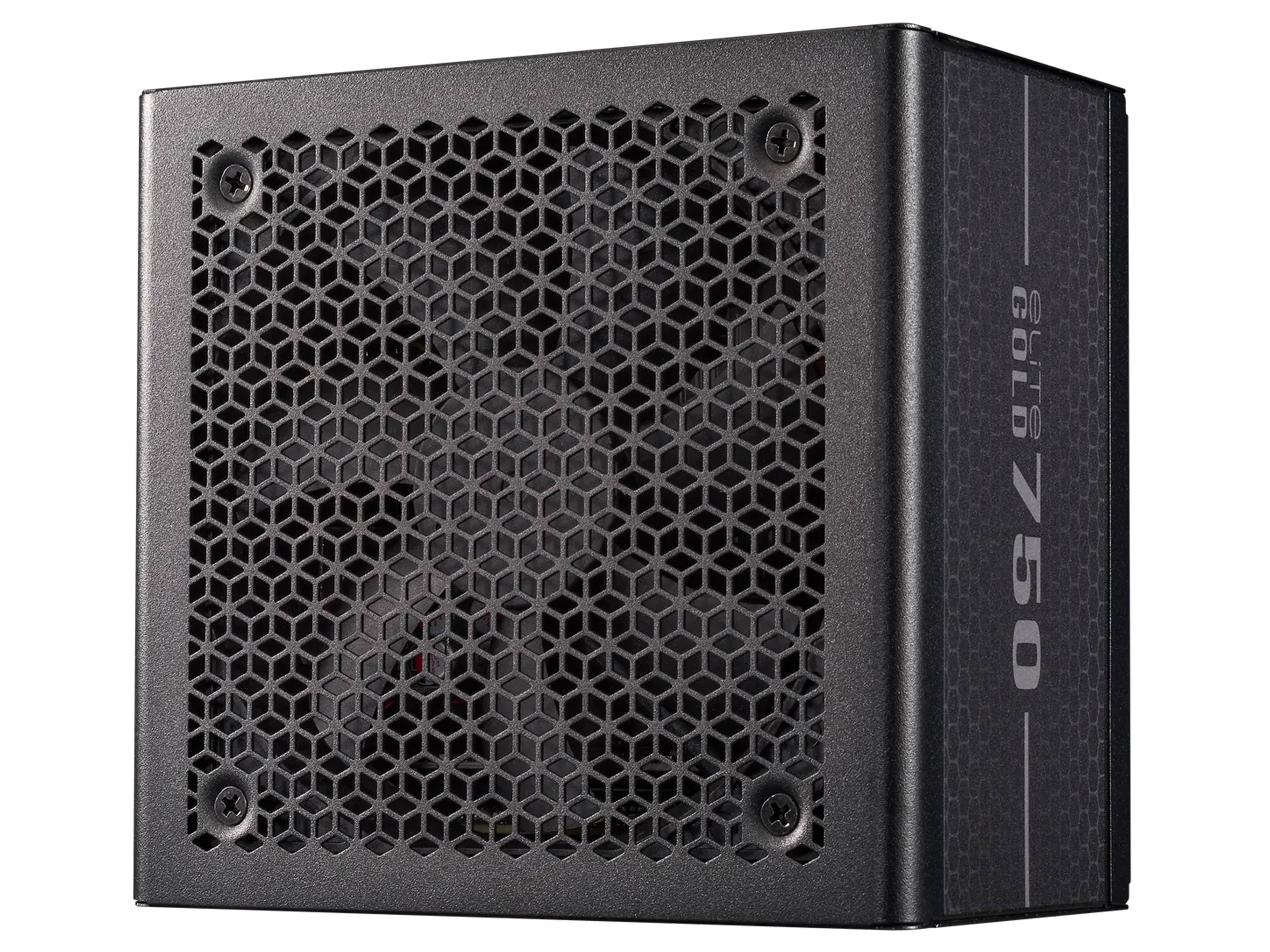 Cooler Master Elite Gold 750W 80 Plus Gold Fully Modular ATX3.1 Power Supply - Black