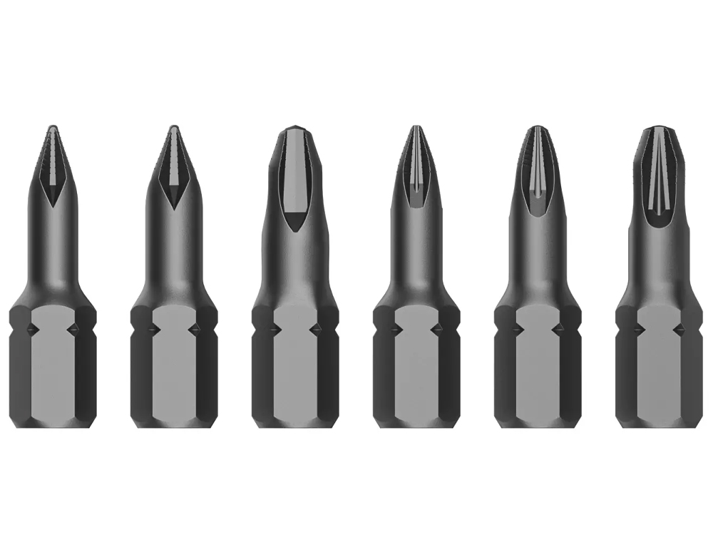Jakemy JM-03 OEM Anti-slip Short Screwdriver Bits (6 pcs) [JM-03]