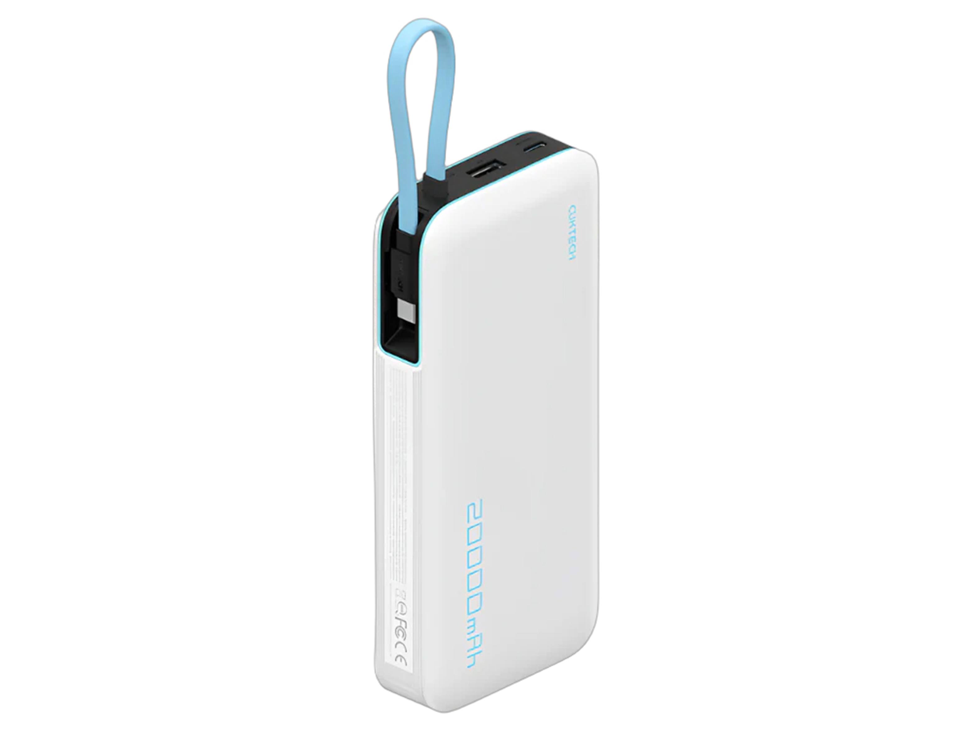 Cuktech 20000mAh 45W Power Bank - White