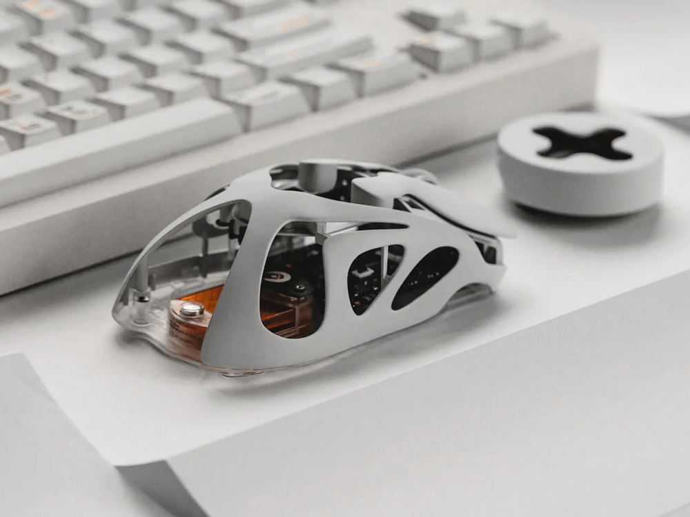 Angry Miao Infinity Wireless Gaming Mouse - Cloud White [MSAM30WH]