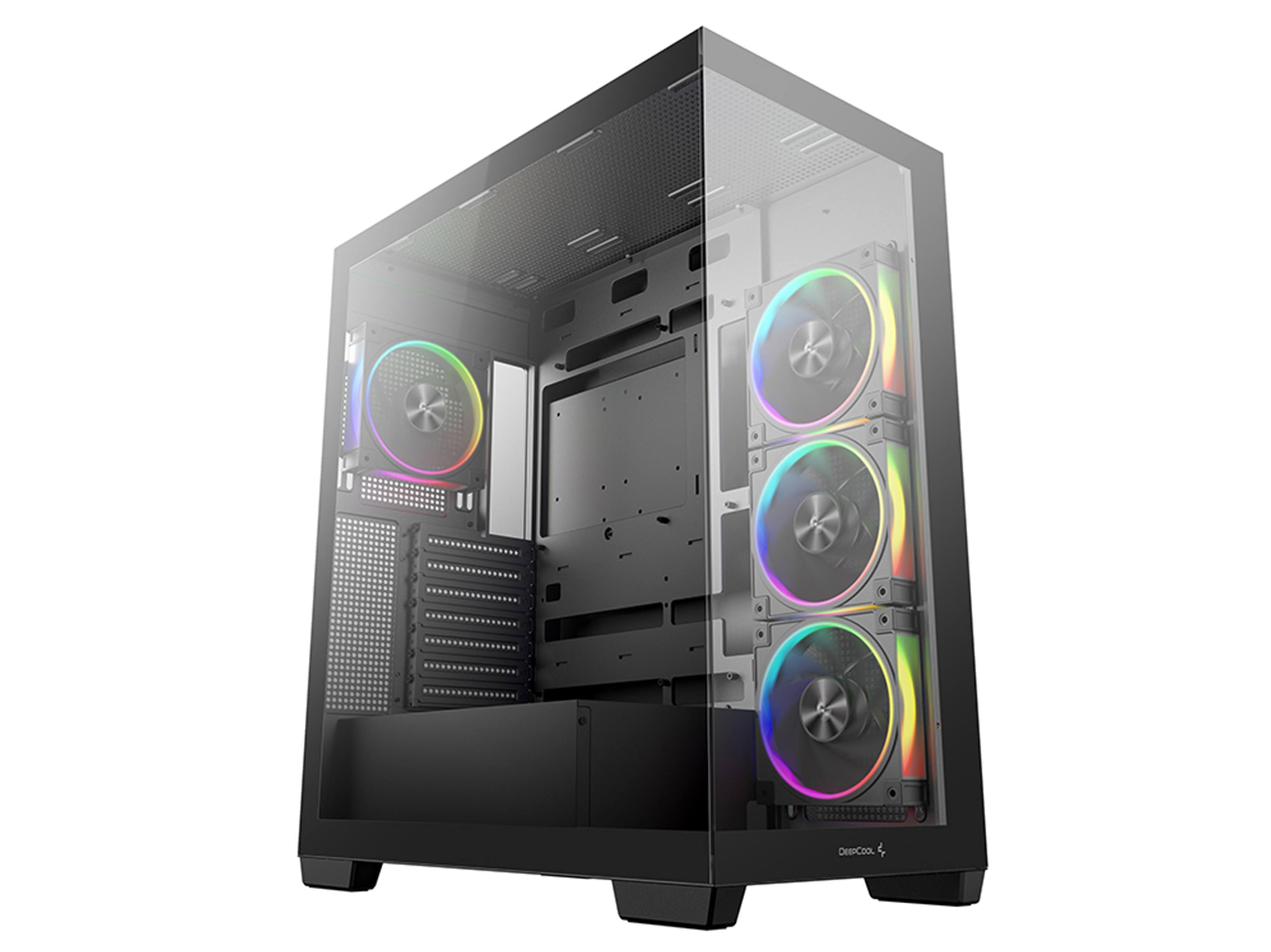 DeepCool CG580 4F Panoramic ATX Mid-Tower Case - Black