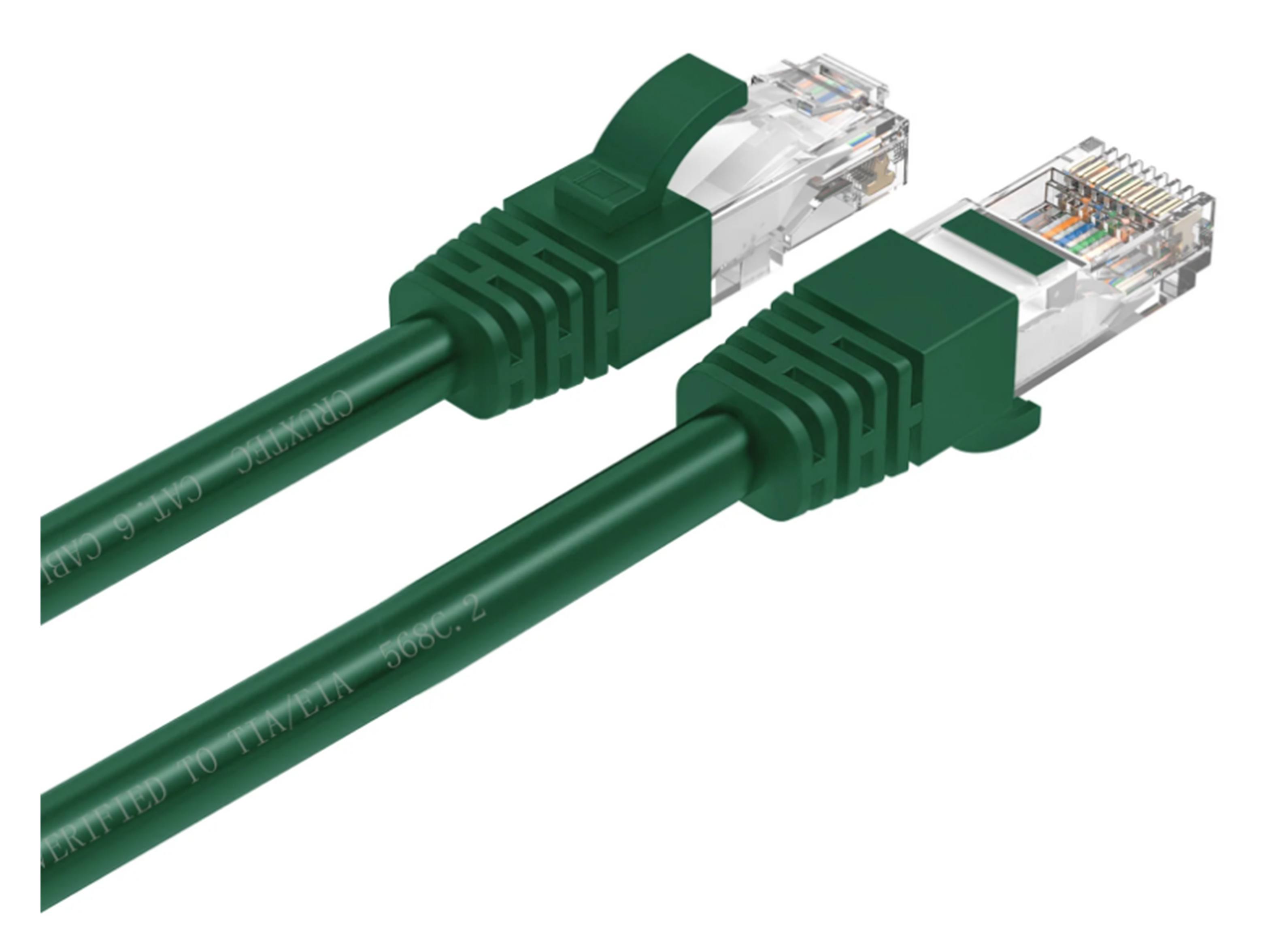 Cruxtec 5m Cat 6 Ethernet Cable - Dark Green
