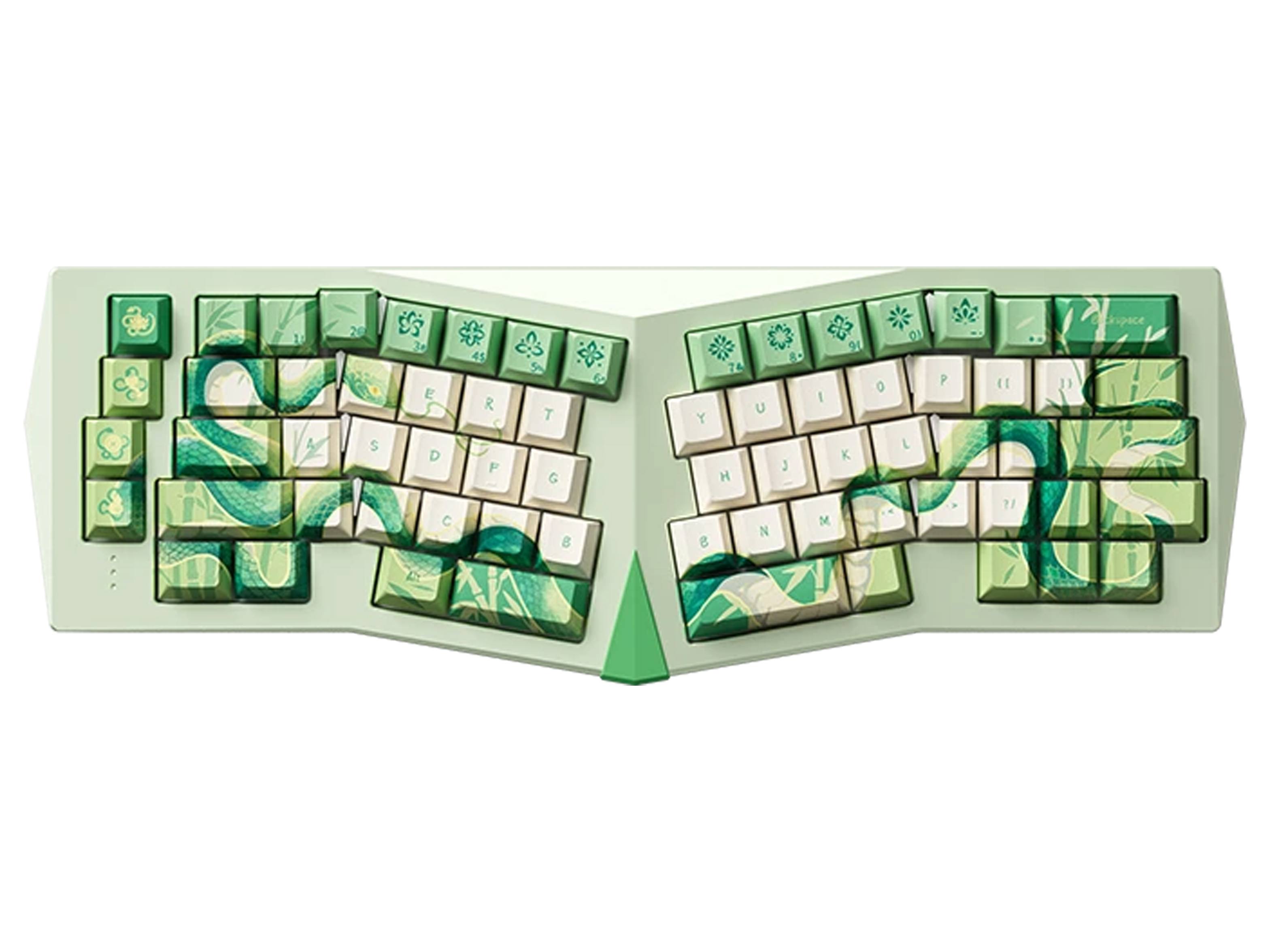 Akko Year of the Snake Armor Mechanical Keyboard - Green Snake