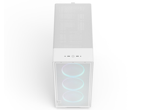 Fractal Design Epoch XL Full-Tower PC Case - White TG RGB Clear