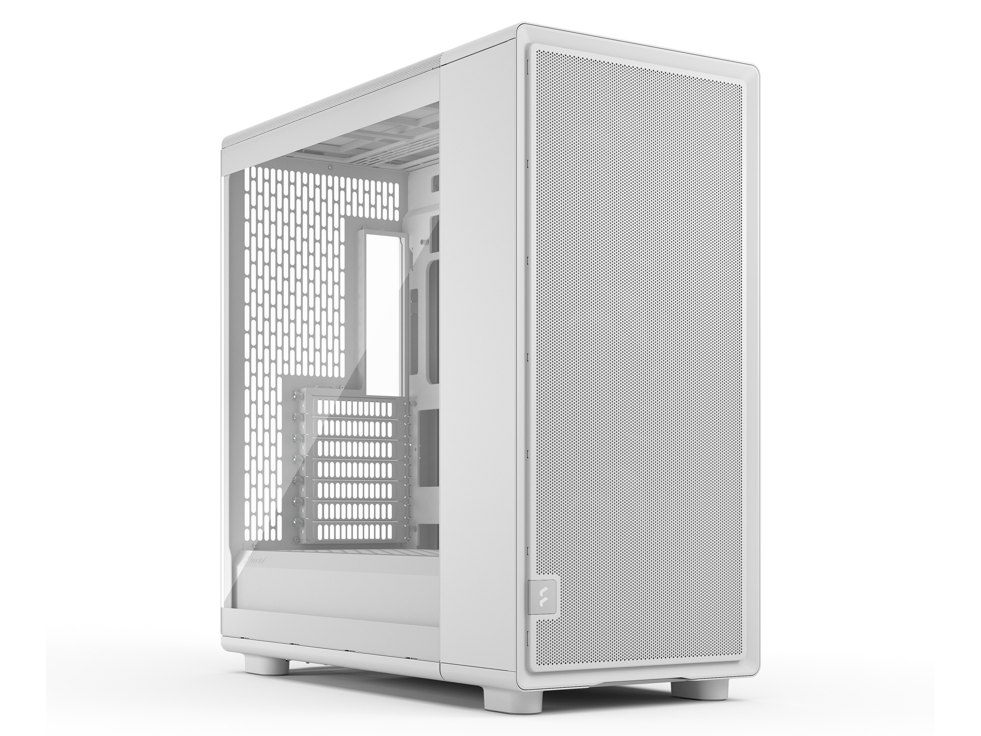 Fractal Design Epoch XL Full-Tower PC Case - White TG Clear Tint