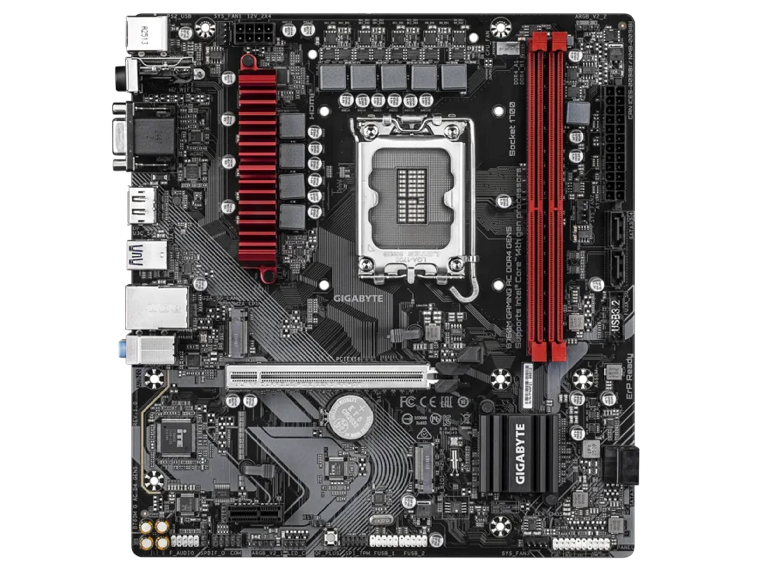 GIGABYTE B760M Gaming AC DDR4 GEN5 LGA1700 mATX Motherboard