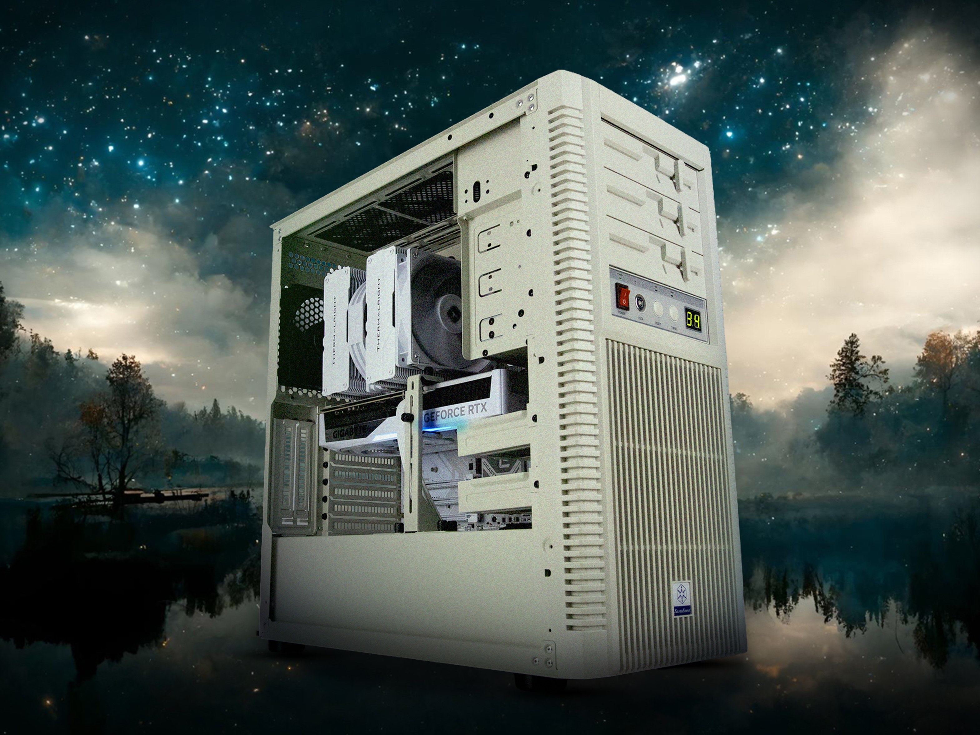 Centre Com Sleeper Ryzen 5 7500X3D RTX 5070 Ti Gaming PC with Windows 11