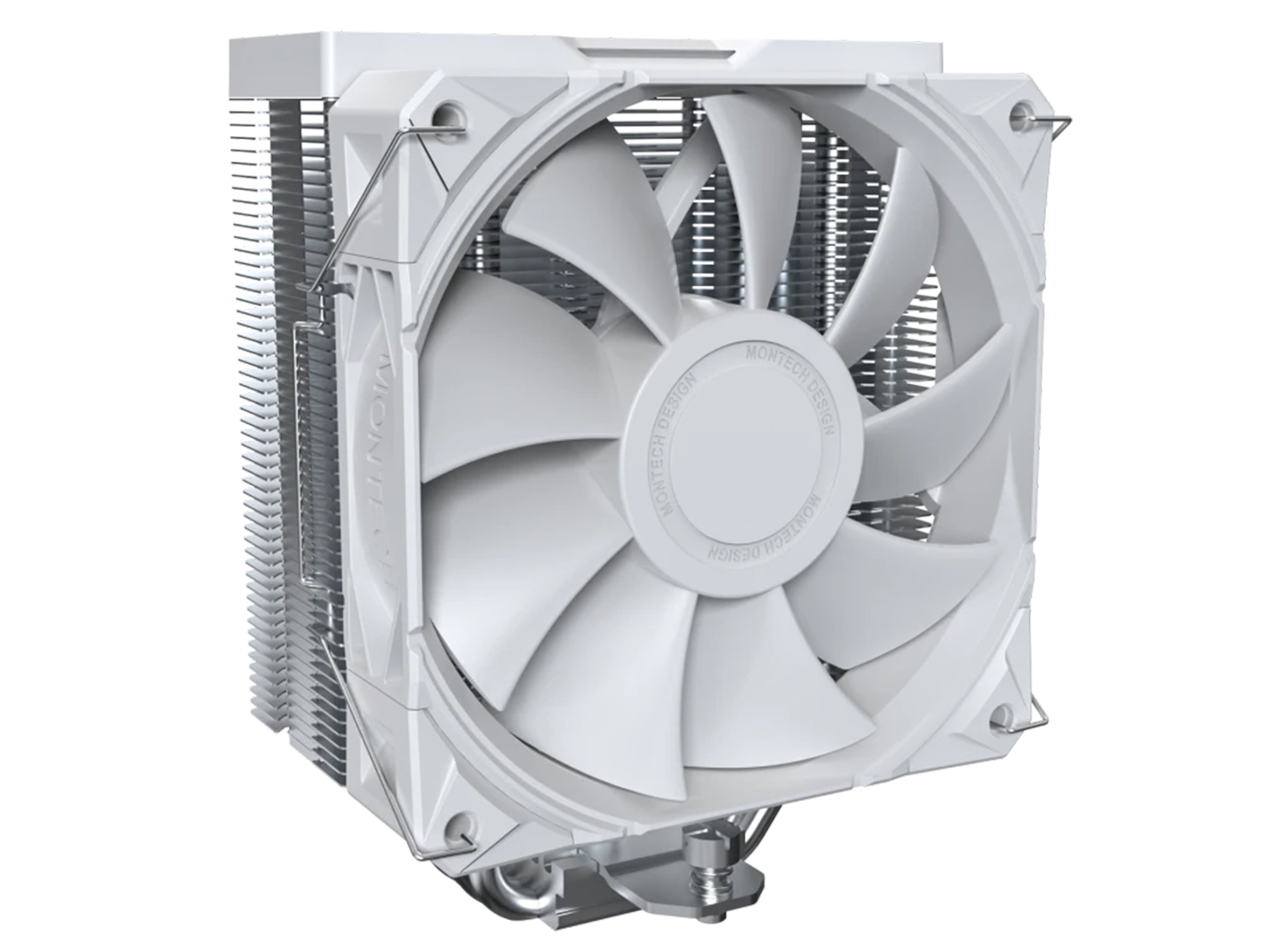 Montech NX400 Single Tower 4 Heat Pipes CPU Cooler - White