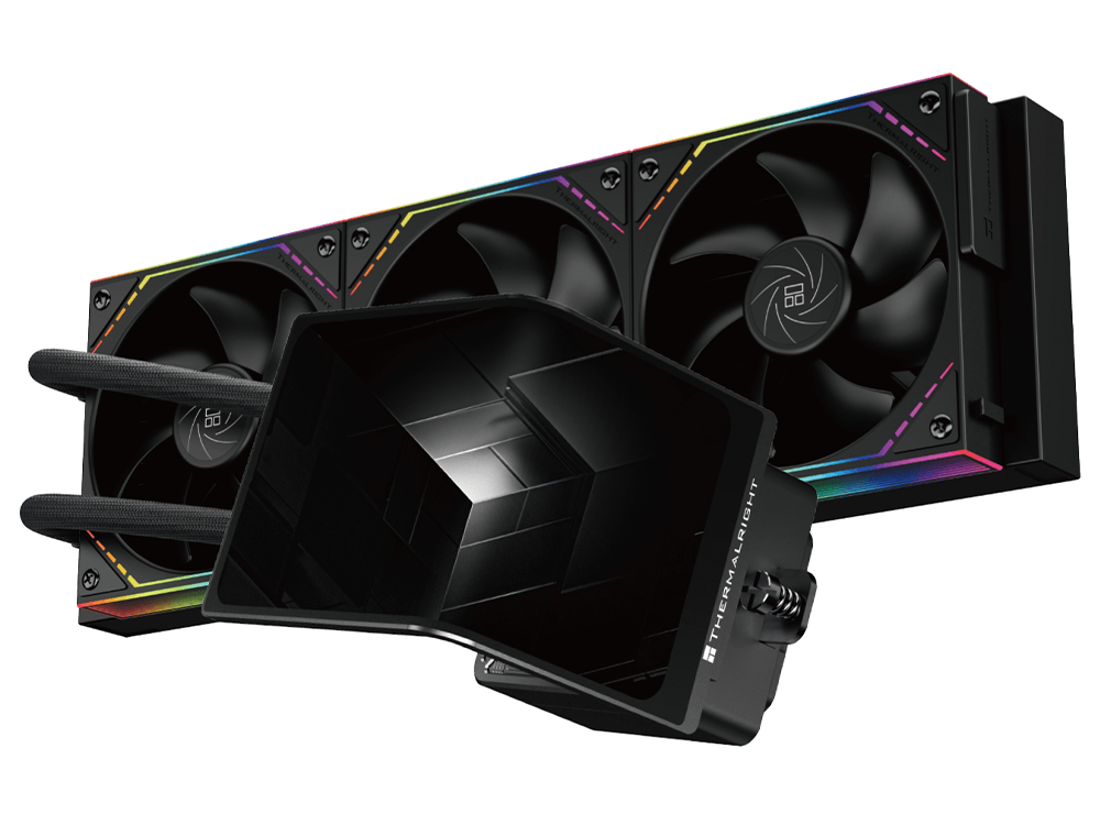 Thermalright Levita Vision 360 ARGB AIO Liquid CPU Cooler - Black