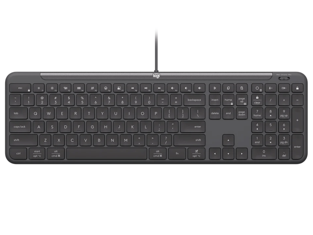 Logitech MK620 Slim Wired KB & Mouse Combo - Graphite [920-013351]